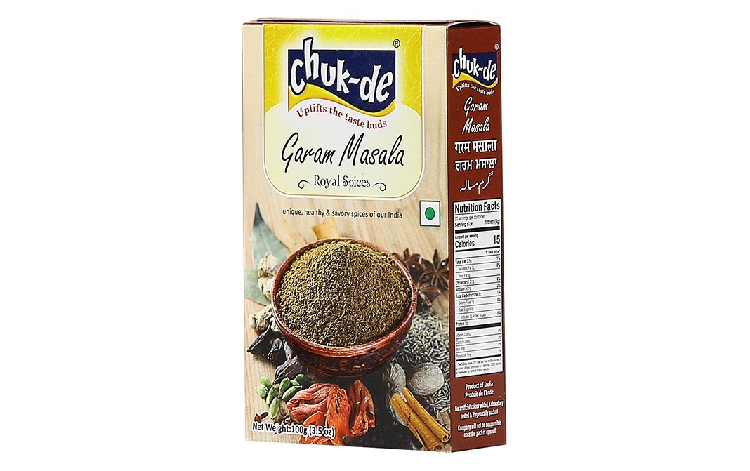 Chuk-de Garam Masala    Box  100 grams